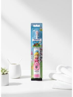Spinbrush Super Mario Princess Peach Electric Toothbrush